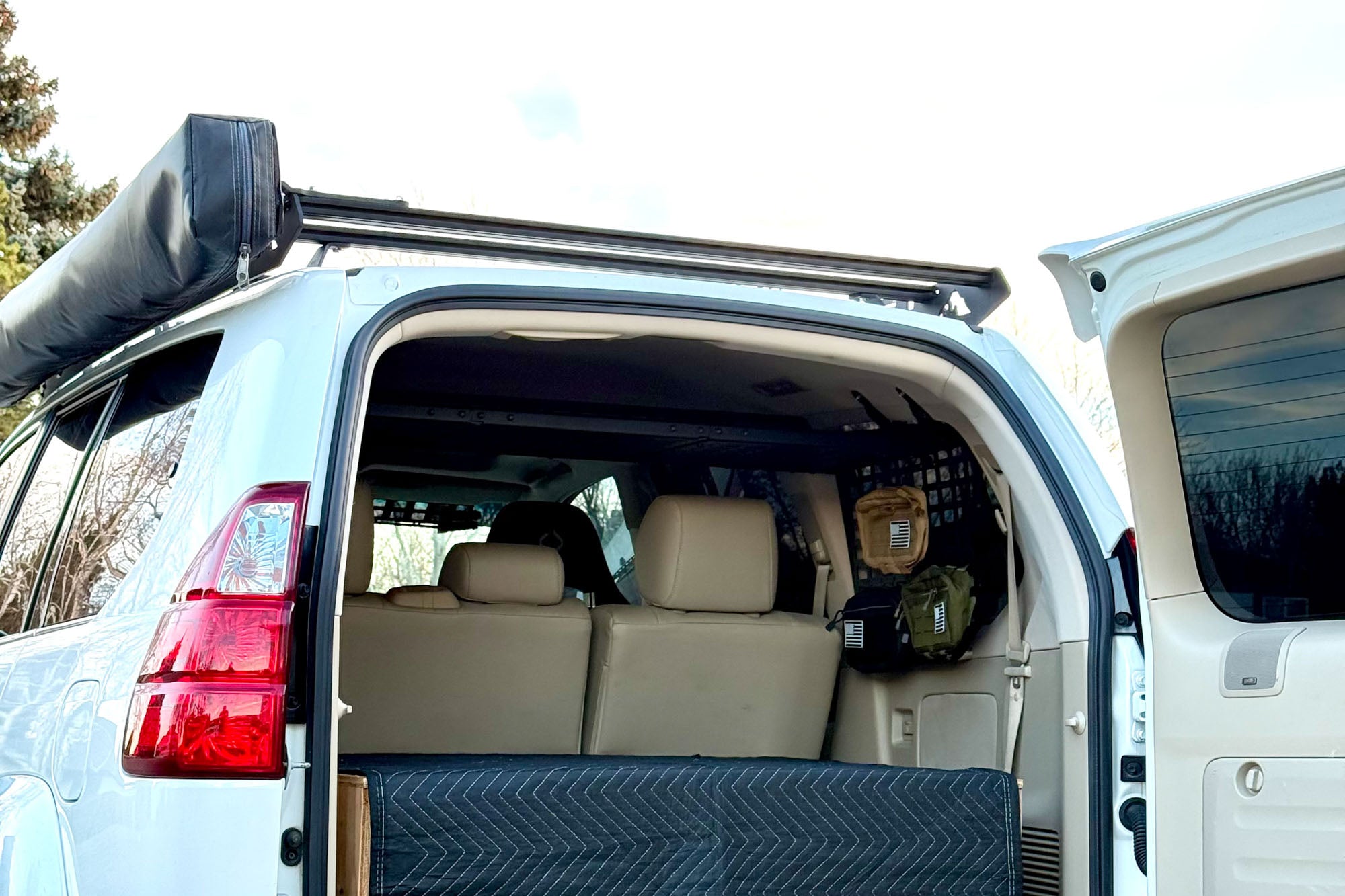 2002-2009 Lexus GX470 Molle Panel - Modular Storage Panel Shelf