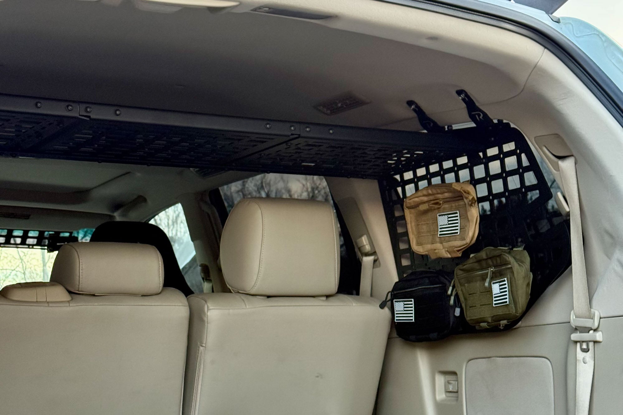 2002-2009 Lexus GX470 Molle Panel - Modular Storage Panel Shelf