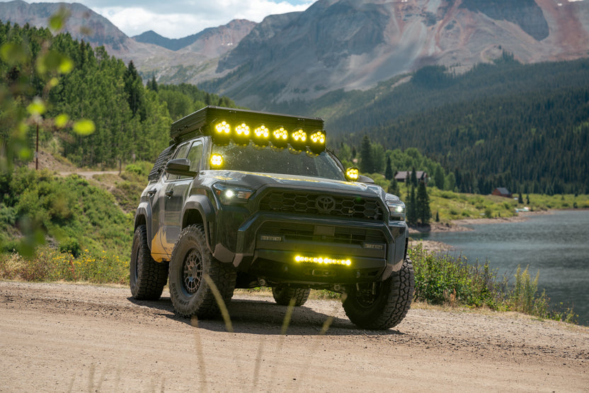 2025+ Toyota 4Runner Center Mount Winch Front Bumper