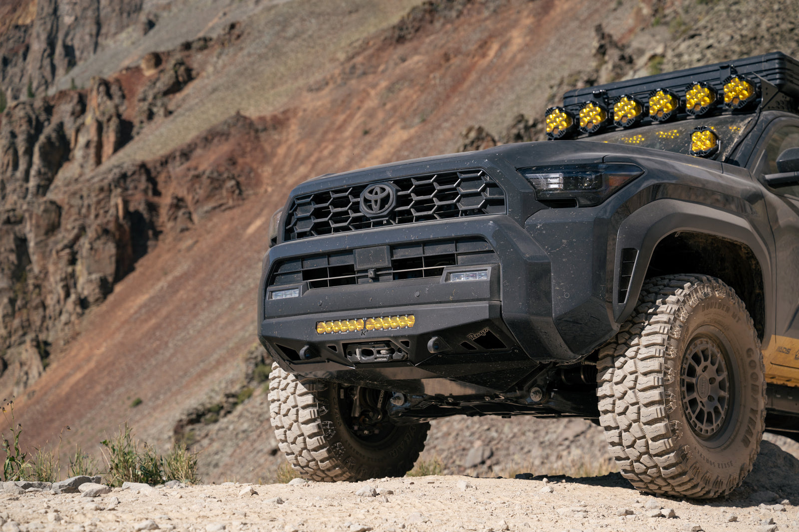 2025+ Toyota 4Runner Center Mount Winch Front Bumper