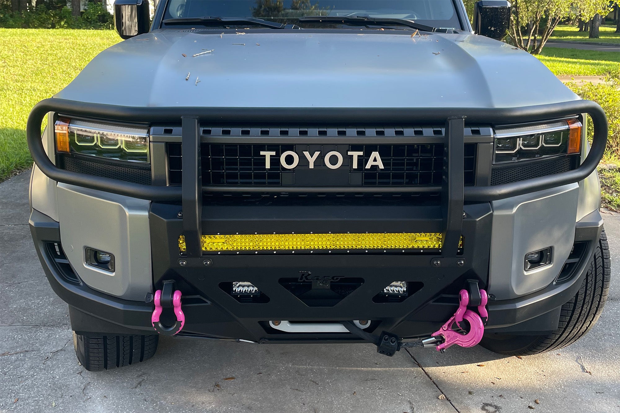 2024-2025 Land Cruiser Center Mount Winch Front Bumper | Rago