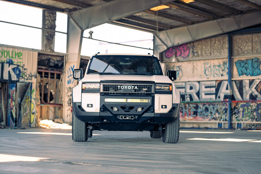 Extreme utility Center Mount Winch Front Bumper for the 2024 Toyota Land Cruiser