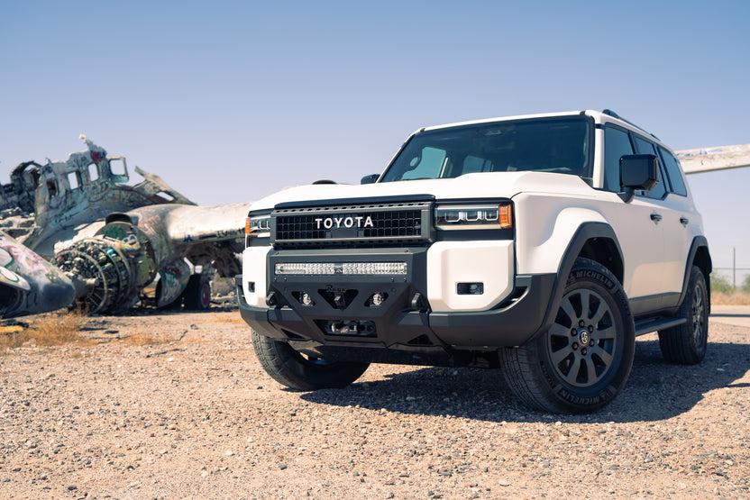 Perfect fitment of the Center Mount Winch Front Bumper for the 2024 Toyota Land Cruiser