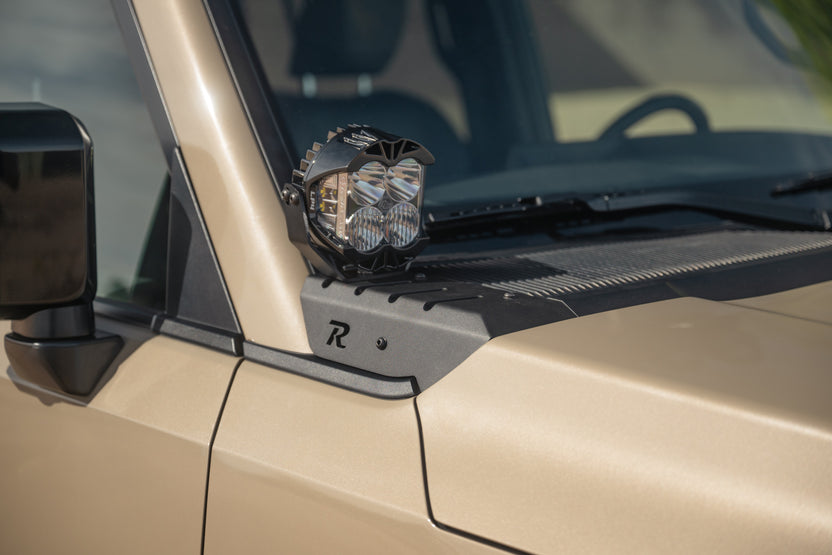 2024-2026 Lexus GX 550 A-Pillar Light Mounts