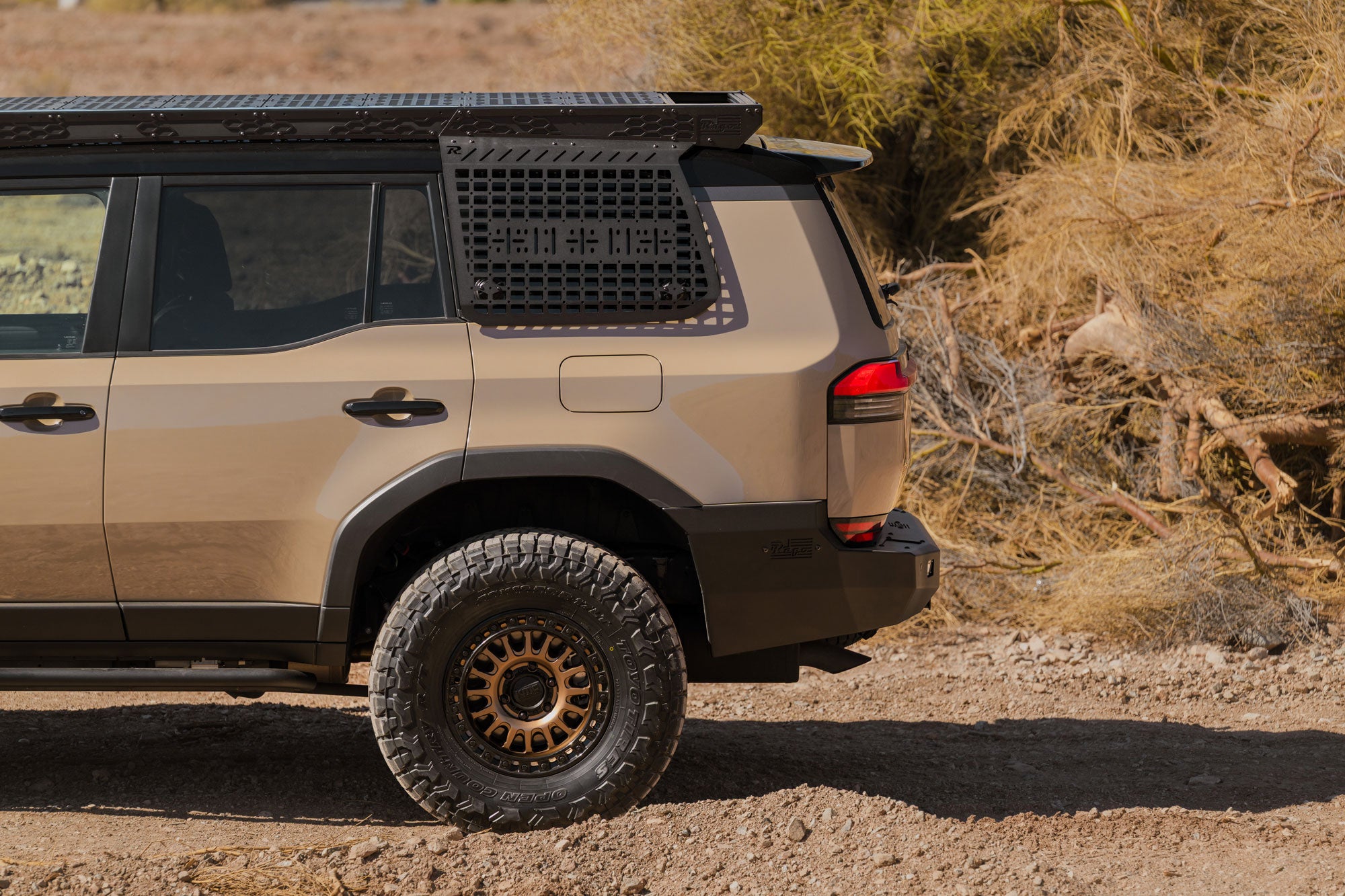 GX 550 Overland Rear Bumper with Lighting Options