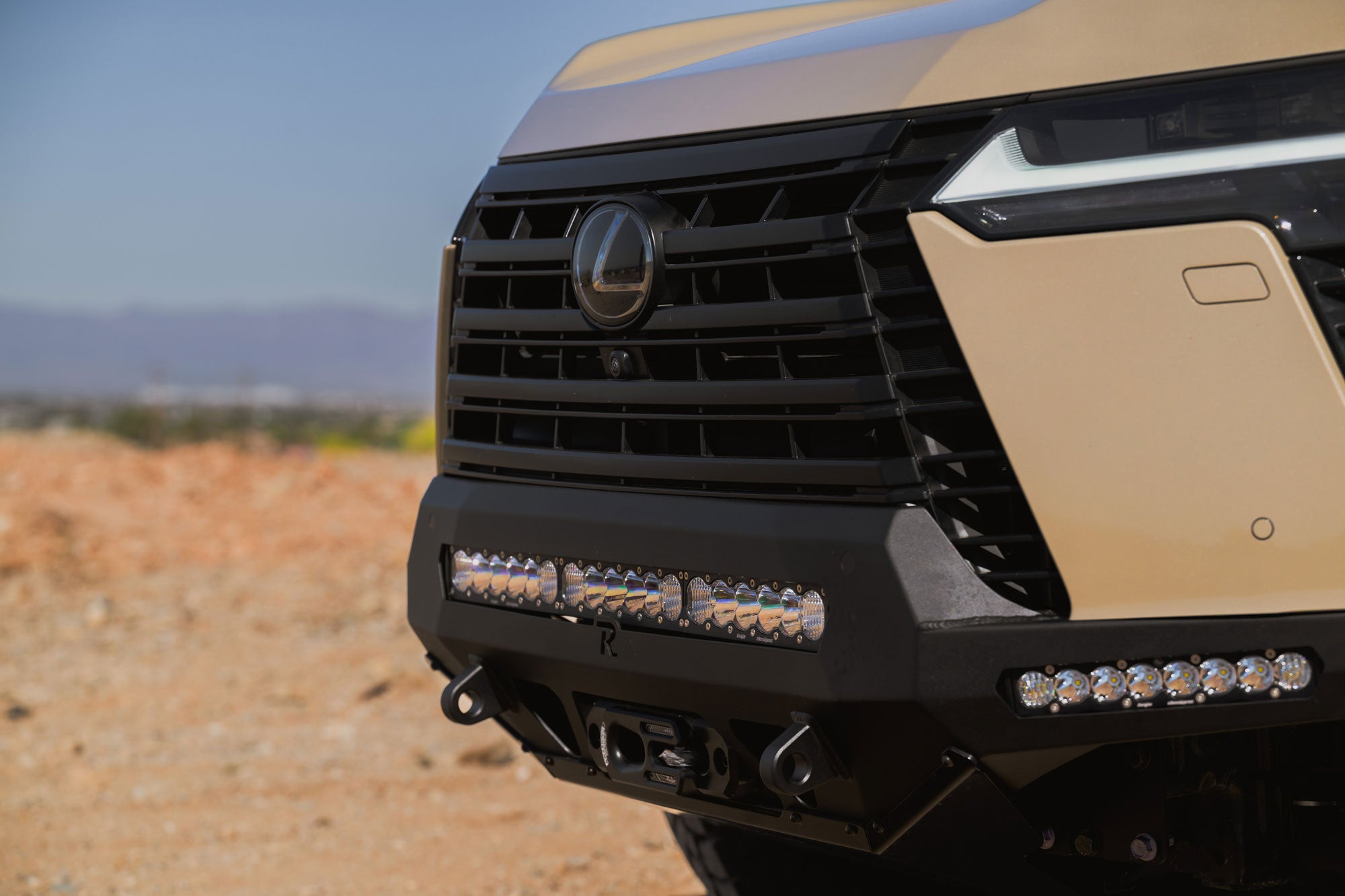 2024+ GX 550 Full-Width Winch Front Bumper