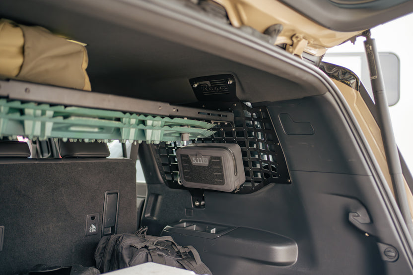 2024+ Toyota Land Cruiser & Lexus GX 550 Molle Panel Storage Shelf