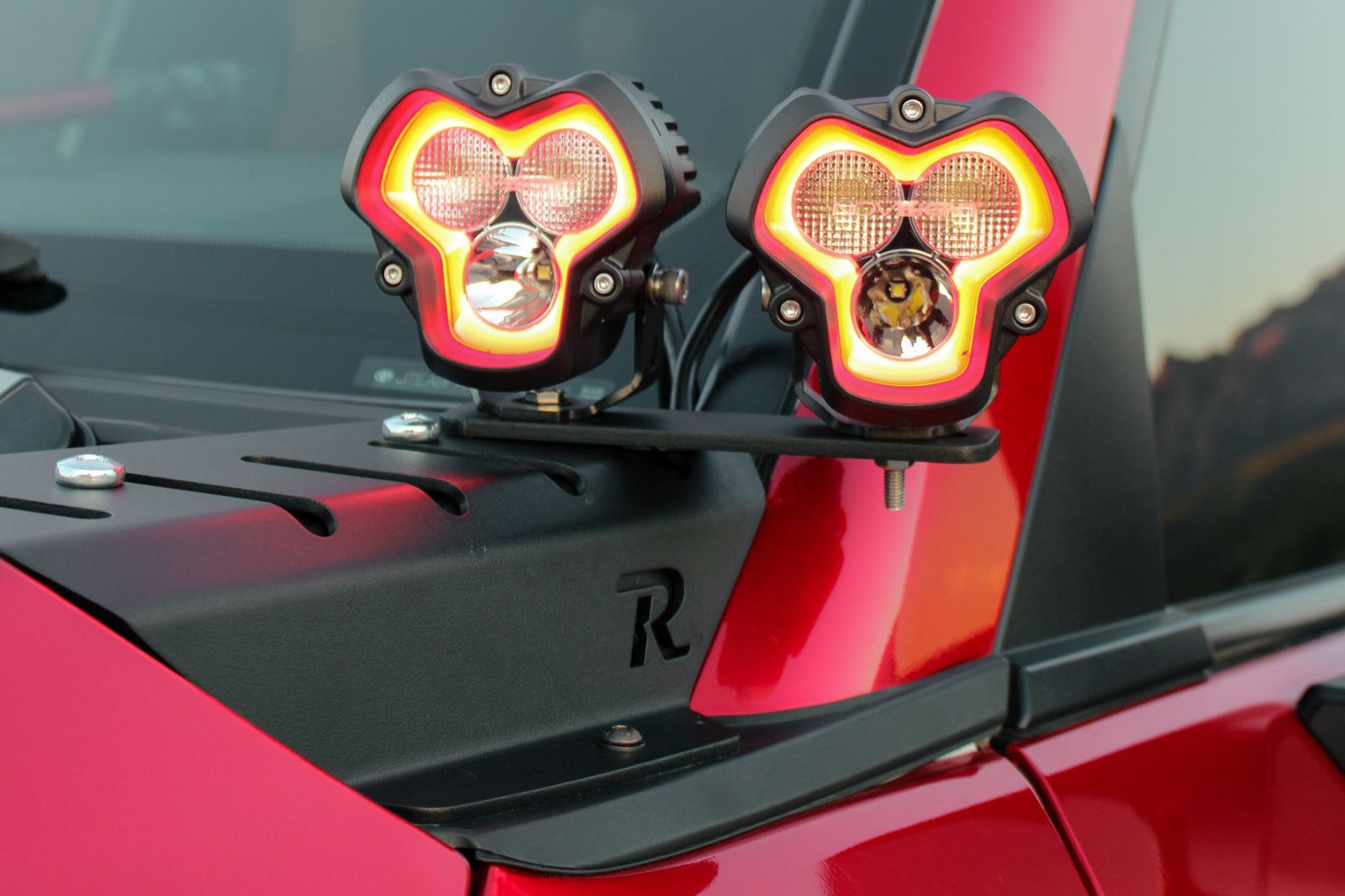 2024+ Toyota Land Cruiser A-Pillar Light Mounts