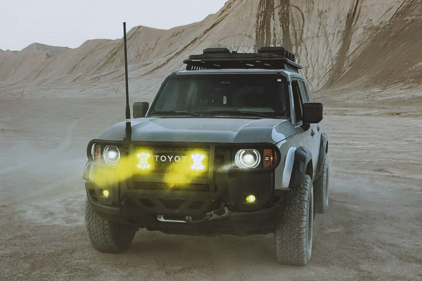 2024-2025 Toyota Land Cruiser Brush Guard for Rago's Center Mount Front Bumper