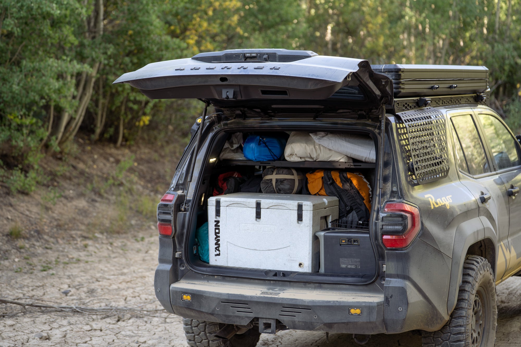 Storage Racks 4runenr 2025+ 4Runner Molle Panel Storage Shelf | Rago Fabrication