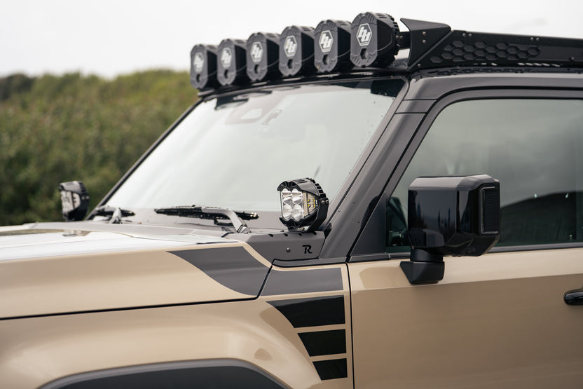 2024-2026 Lexus GX 550 A-Pillar Light Mounts