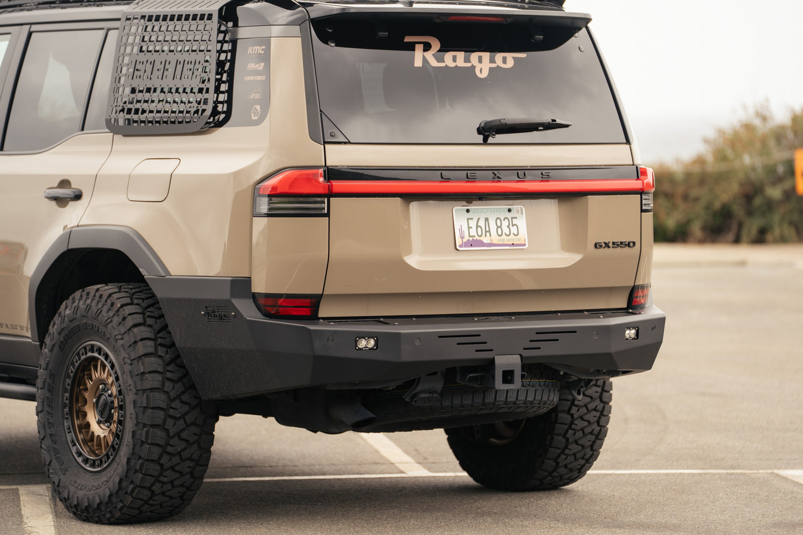 2024-2026 Lexus GX 550 Full-Width Rear Bumper