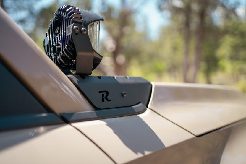 Fitment of the GX 550 ditch light brackets