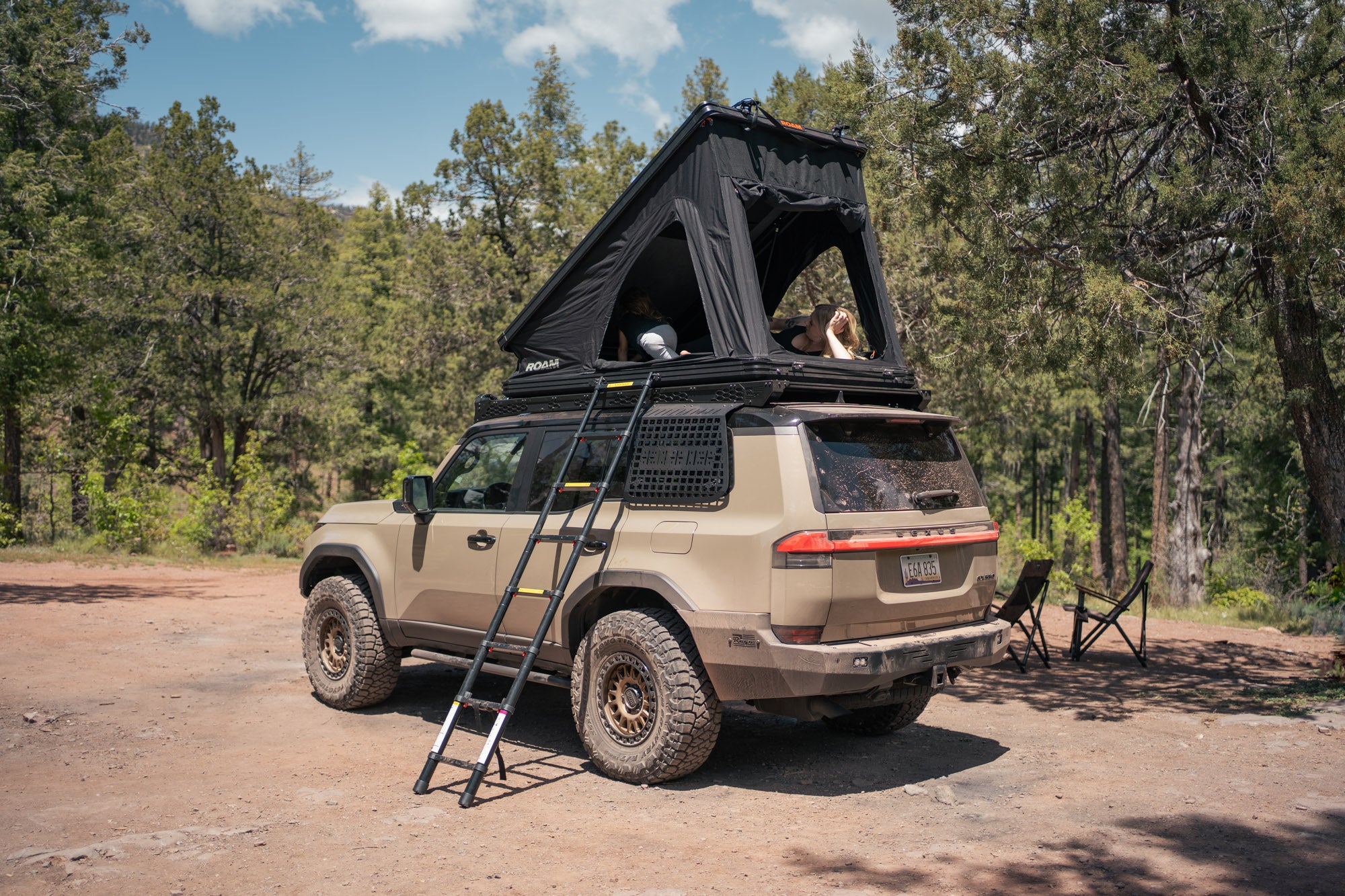 2024+ Land Cruiser & GX 550 Light Pocket Roof Rack | Rago Fabrication