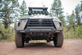 Fitment of the GX 550 Front steel bumper and optional skid plate.
