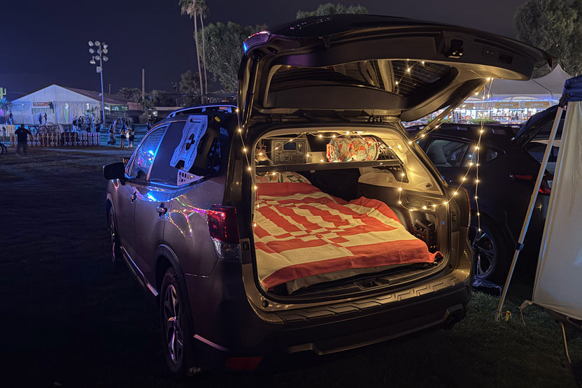 2019-2024 Subaru Forester Molle Panel Storage Shelf