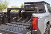 Installed Universal Truck Bed Rack Cargo Rails