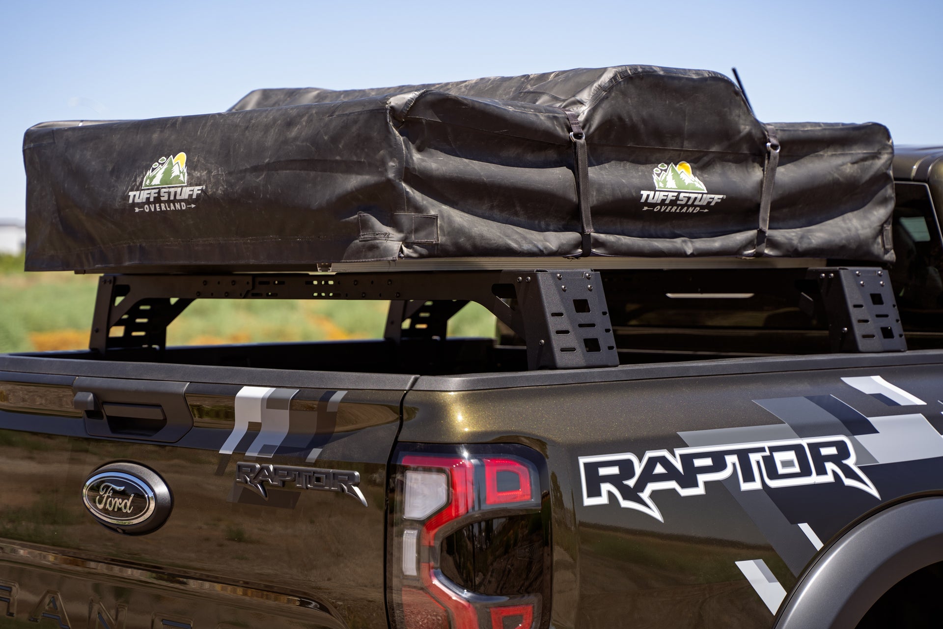 Roof Top Tent mounted on Ranger Raptor