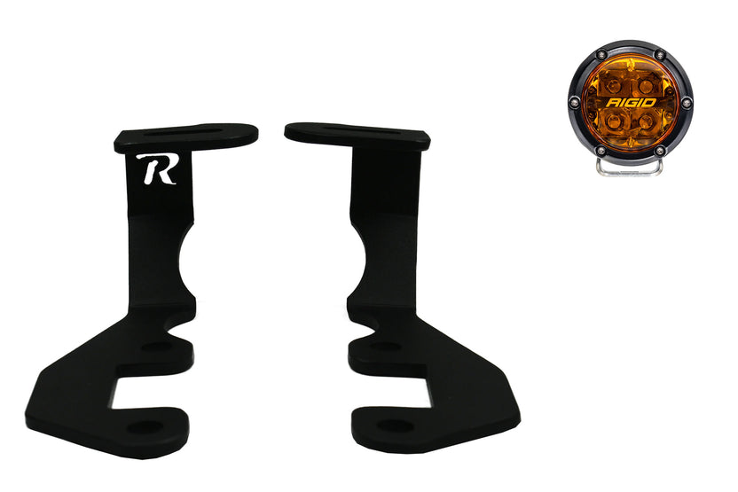 2015-2022 Chevy Colorado/GMC Canyon Low Pro Ditch Light Brackets | Rigid 360 Bundle