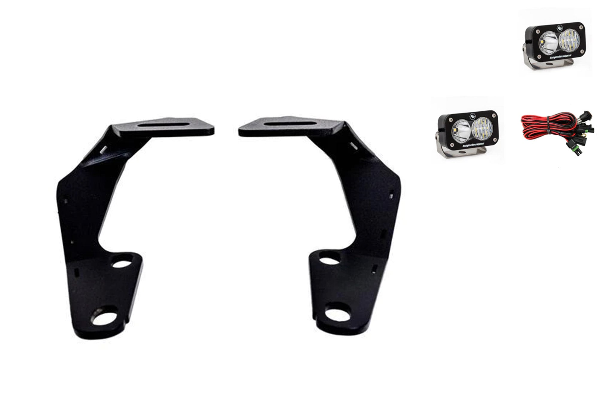 2010-2023 2nd Gen Lexus GX 460 Ditch Light Brackets | Baja S2 Pro Driving/Combo Bundle