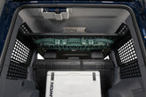 Traction boards mounted to the bottom of our high-mount Molle Panel Shelf for the 2022-2026 INEOS Grenadier