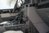 Passenger side view of the Center Console Molle Panels for the 2022-2026 INEOS Grenadier & Quartermaster
