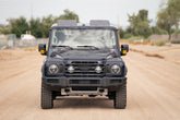 Front view of the Ditch Light Brackets for the 2022-2026 INEOS Grenadier & Quartermaster