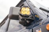 Dual support brackets on the Ditch Light Brackets for the 2022-2026 INEOS Grenadier & Quartermaster