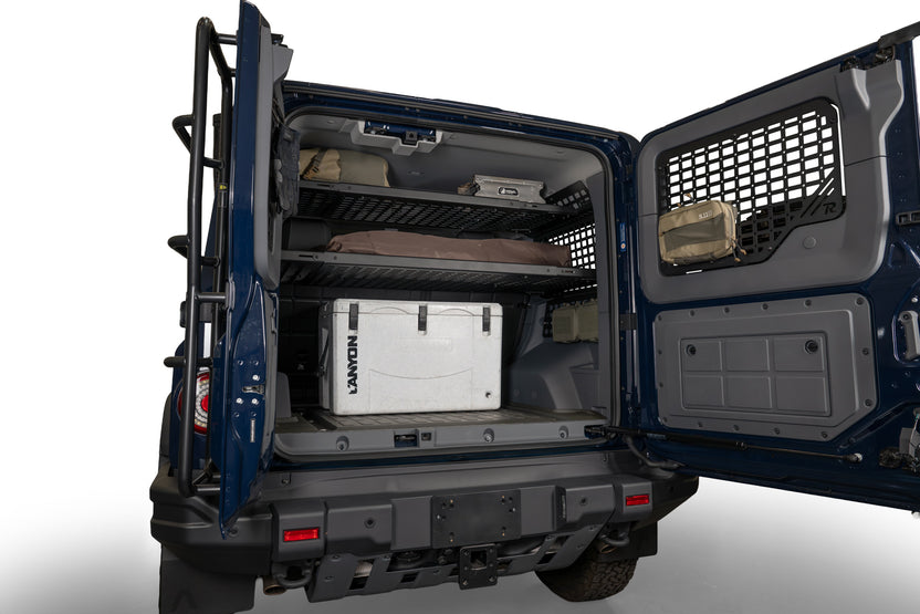 2022-2026 INEOS Grenadier With Passenger Rear Door Window Molle Panel visible