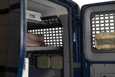 The Rear Window Molle Storage Panels for the 2022-2026 INEOS Grenadier fit perfectly in the window frames of your Grenadier.