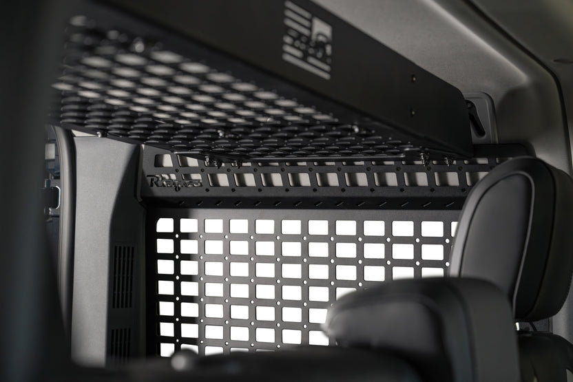Perfect fitment to the window of our Rear Window Molle Storage Panels for the 2022-2026 INEOS Grenadier