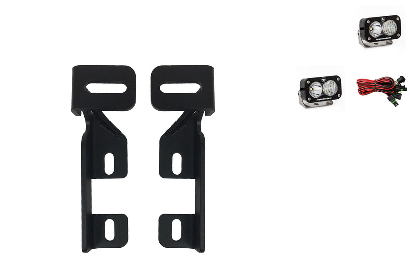 2005–2017 Nissan Xterra Ditch Light Brackets | Baja S2 Pro Driving/Combo Bundle