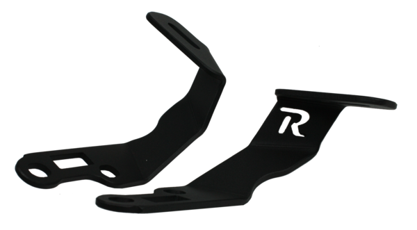 1995-2004 1st Gen Toyota Tacoma Ditch Light Brackets - Stainless Steel