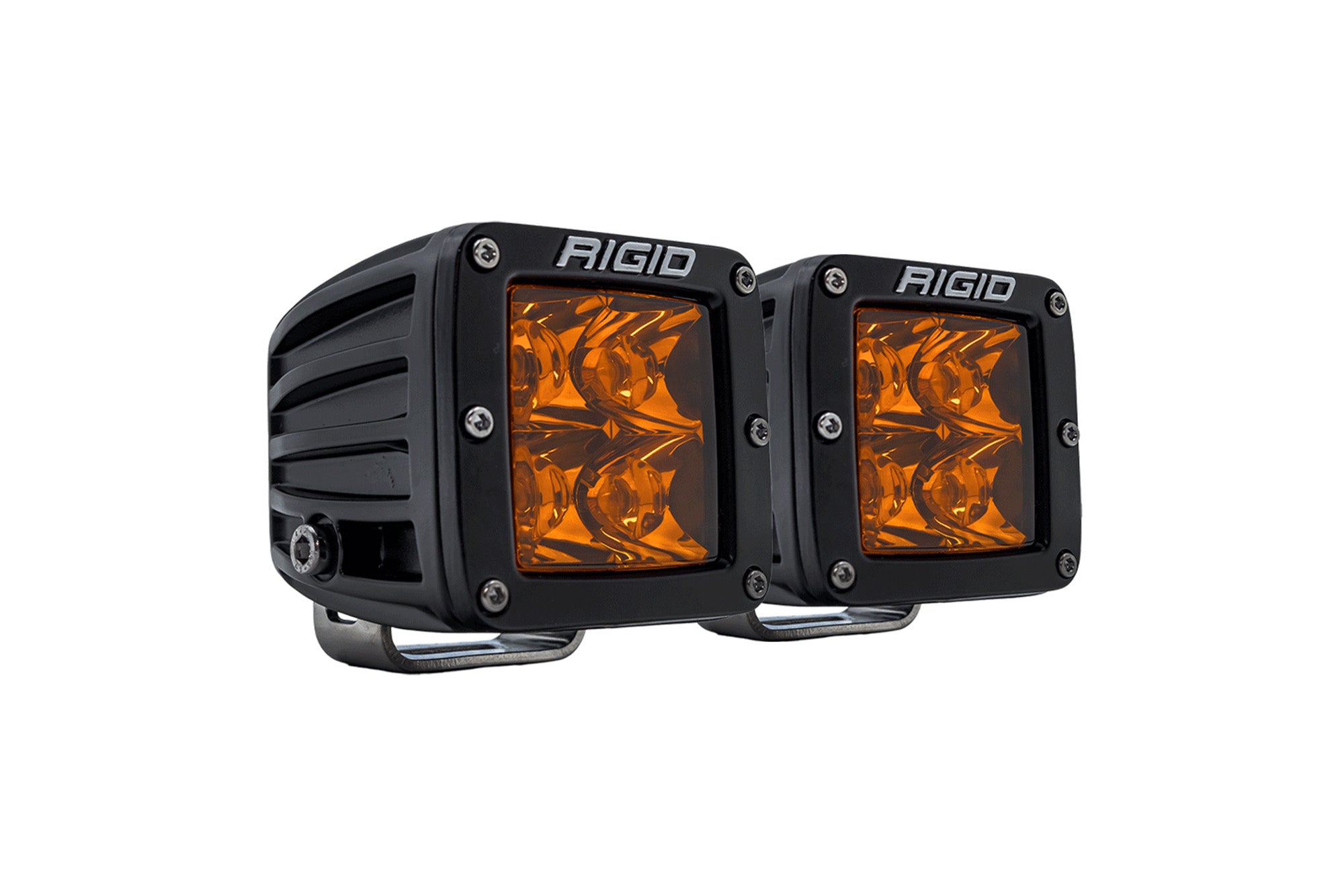 Rigid industries D2 proシリーズ　LEDスポット D-Series PRO Spot Surface Mount Black 2 Lights