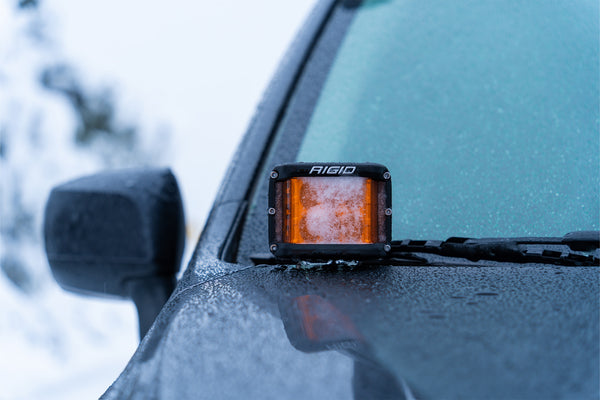 Rigid Industries | D-SS Spot with Amber PRO Lens Pair