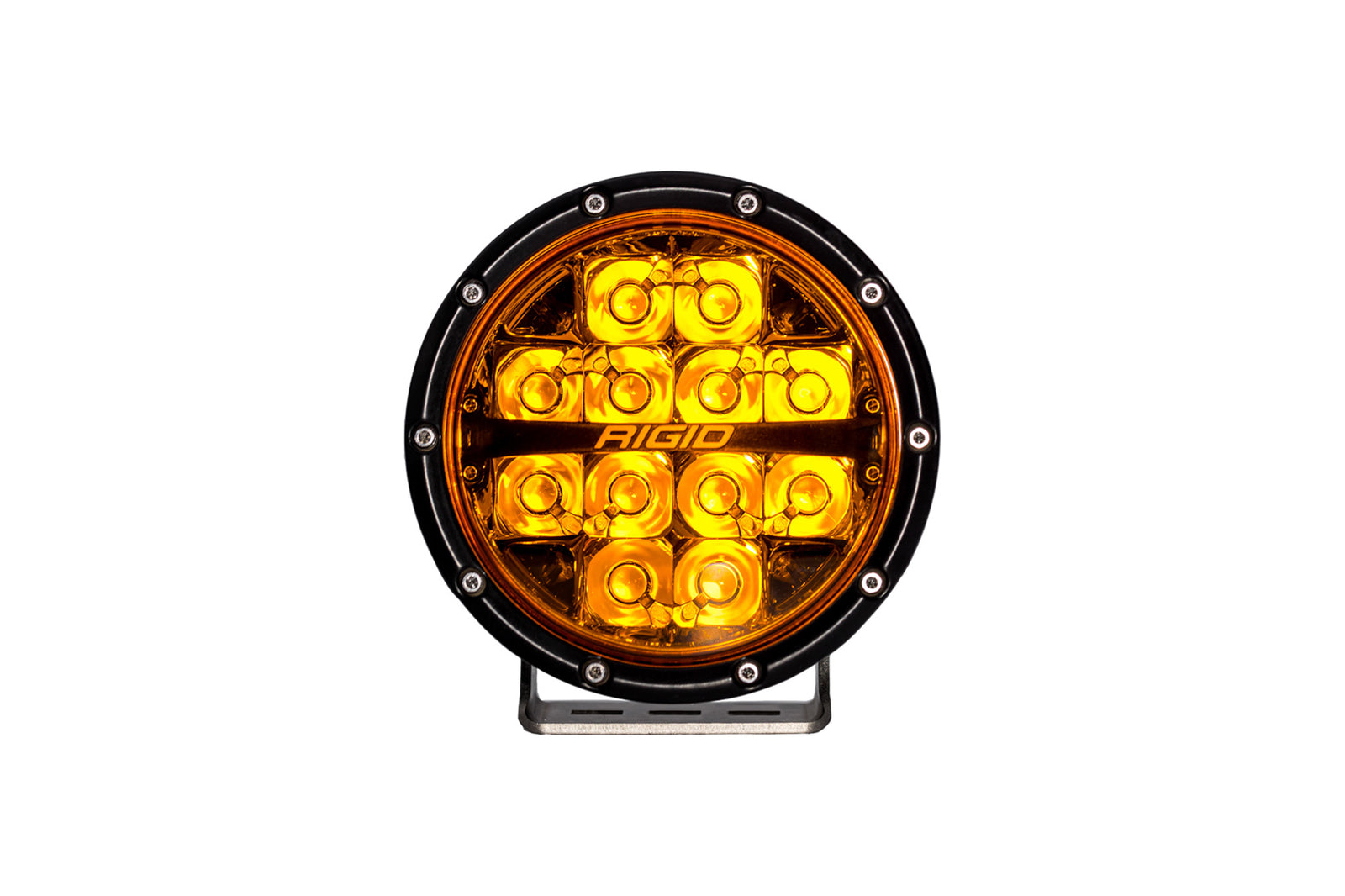 RIGID 360-Series 6 Inch Spot with Amber PRO Lens | Pair