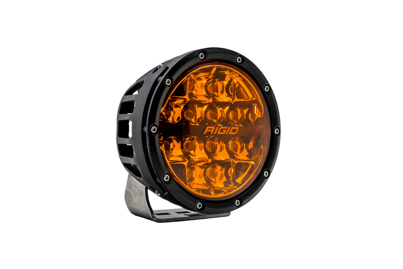 Rigid 360-Series 6 Inch Spot with Amber PRO Lens | Pair