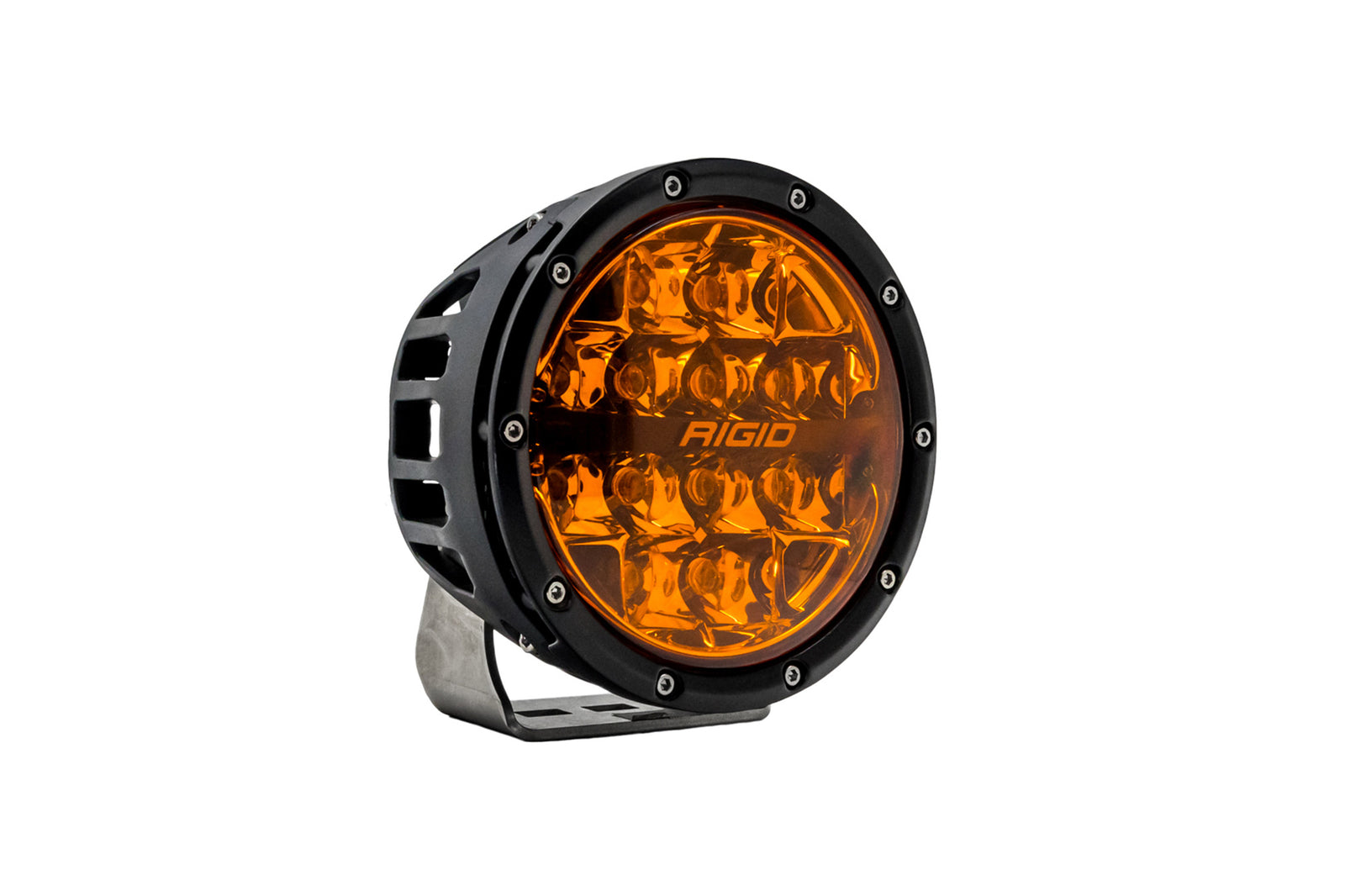 RIGID 360-Series 6 Inch Spot with Amber PRO Lens | Pair