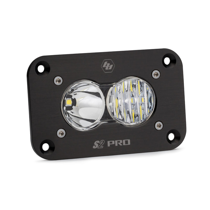 Baja Designs S2 Pro, LED Driving/Combo, Flush Mount