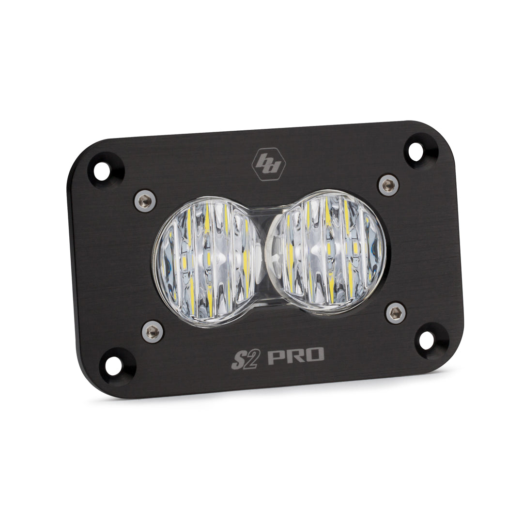 Baja Designs S2 Pro, LED Wide Cornering Flush Mount