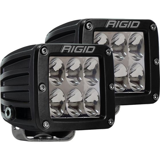 Rigid Industries D-Series Driving LED Lights - Amber - Pair