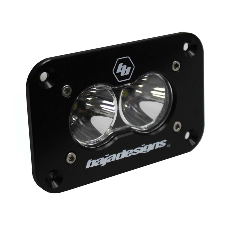 Baja Designs S2 Sport, LED Work/Scene, Flush Mount