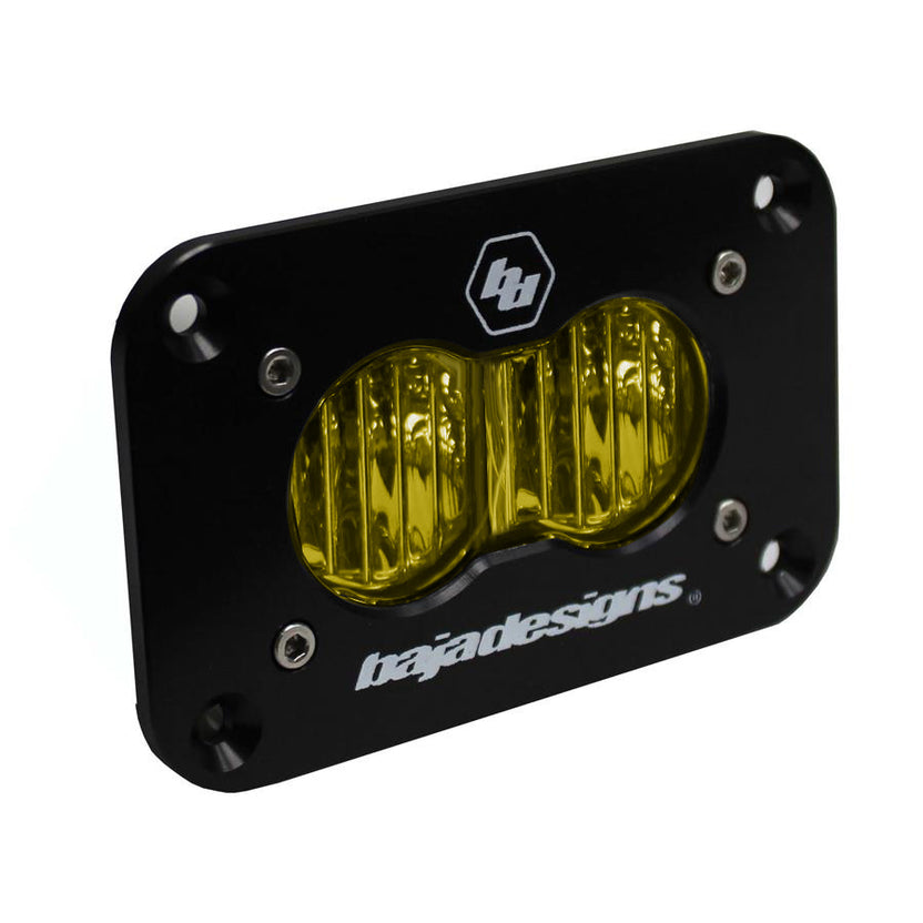 S2 Sport, LED, Wide Cornering, Amber, Flush Mount