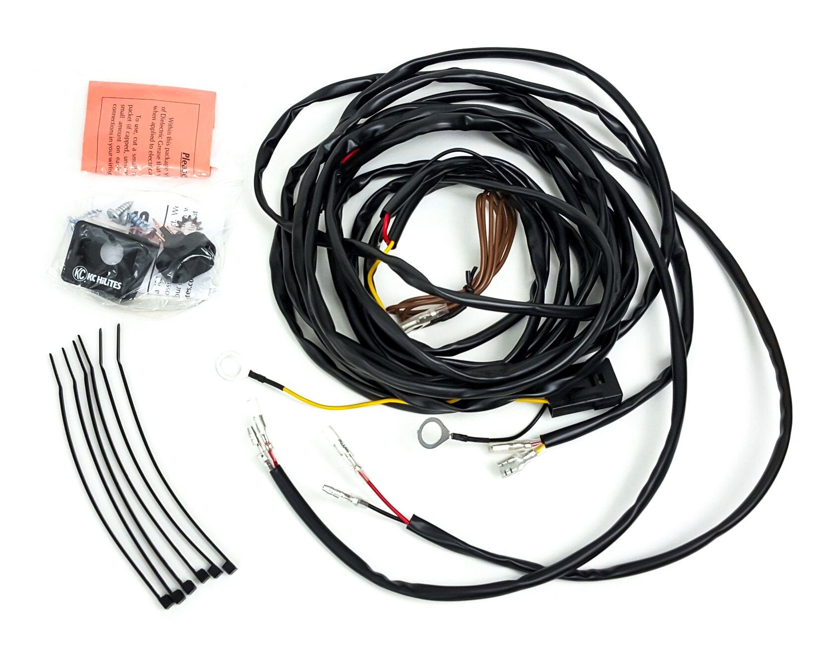 UNIVERSAL WIRING HARNESS FOR 2 CYCLONE LED LIGHTS - #63082