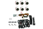 Cyclone V2 LED 6-Light - Rock Light Kit