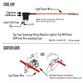Baja Designs Wiring Harness, Fuse Tap Kit