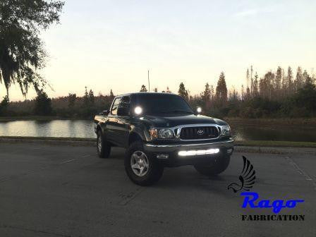 Rago Fabrication - 1995-2004 1st Gen Toyota Tacoma Ditch Light Brackets - R9504TTACDIT Rago Fabrication - 1995-2004 1st Gen Toyota Tacoma Ditch Light Brackets - R9504TTACDIT