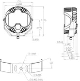 Baja Designs LP6 Pro, LED, Driving/Combo