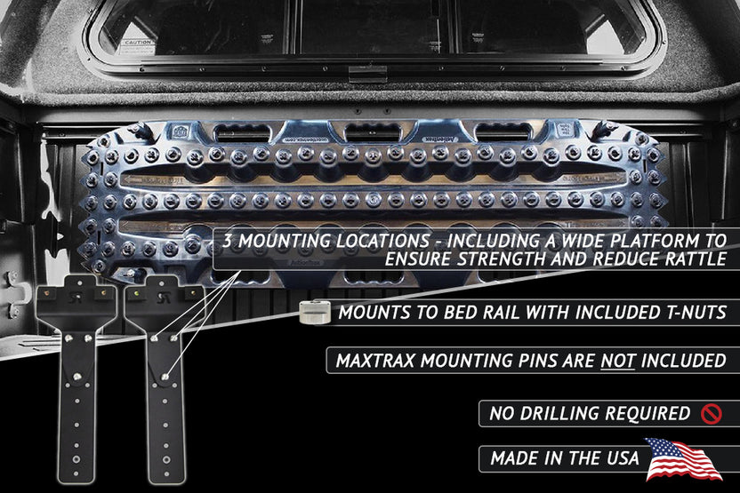 Toyota Bed Rail Recovery Board Mounts