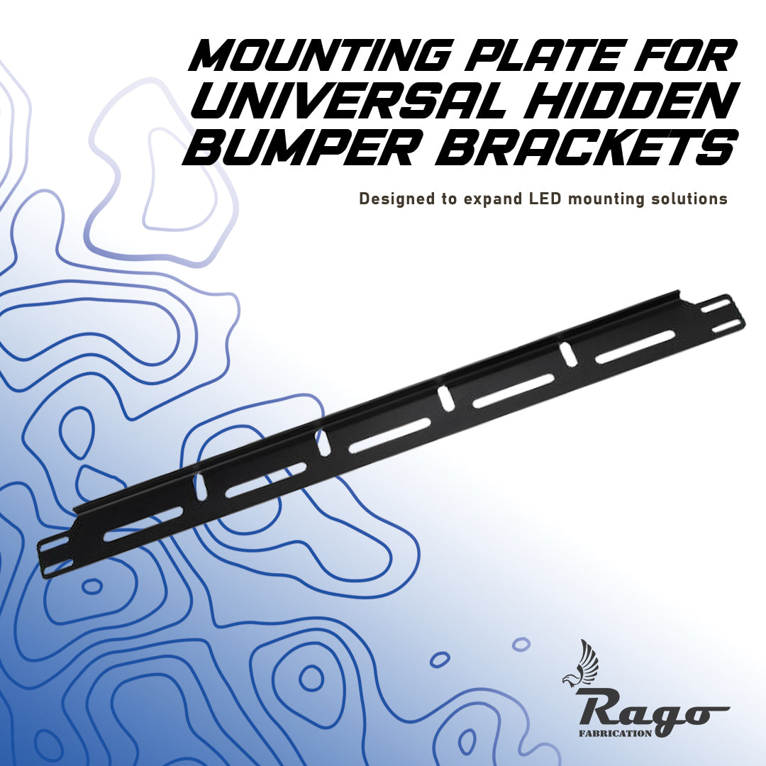 Mounting Plate for Universal Hidden Bumper Brackets